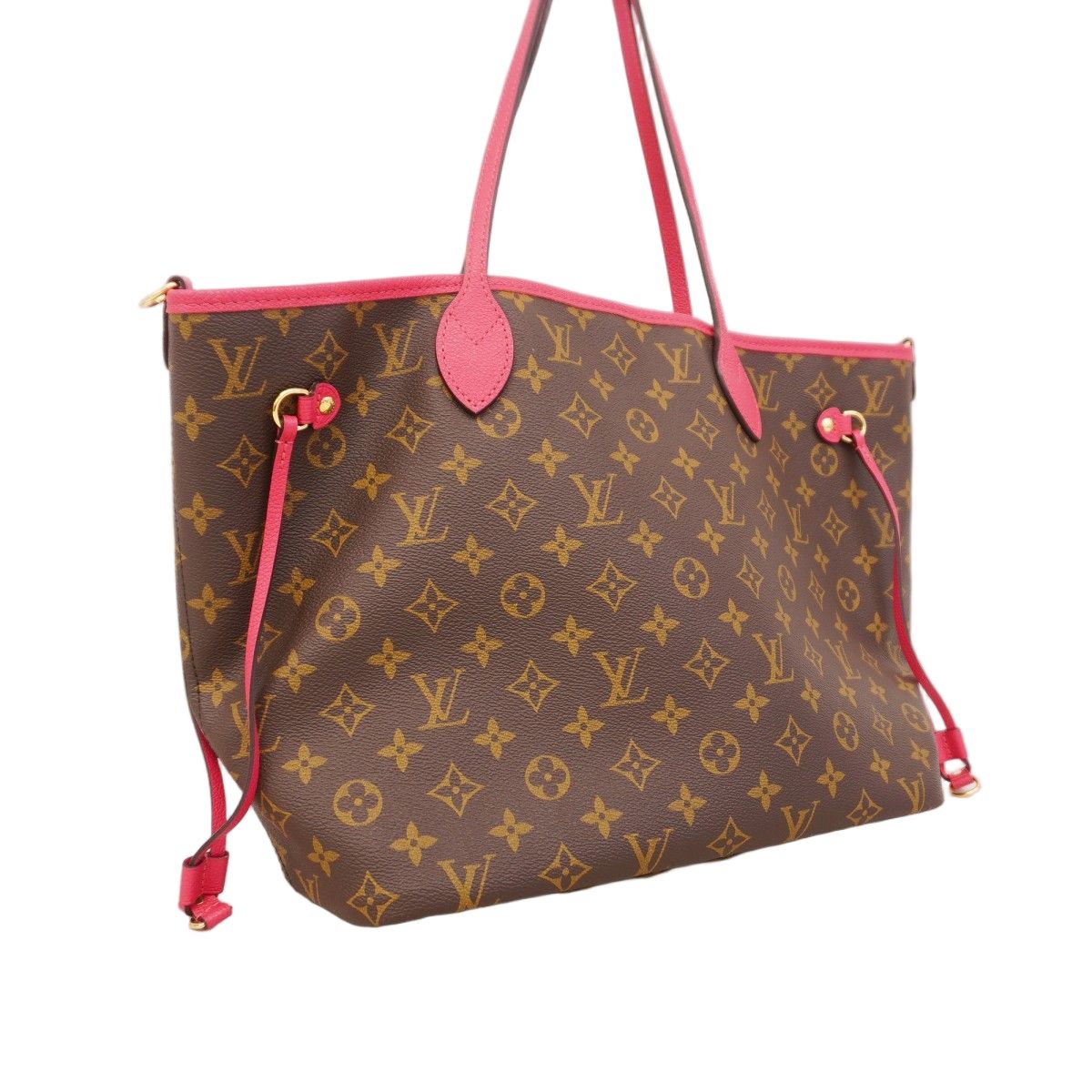 Louis Vuitton Tote Monogram Neverfull Inside Out Pondicherry Pink — view 2