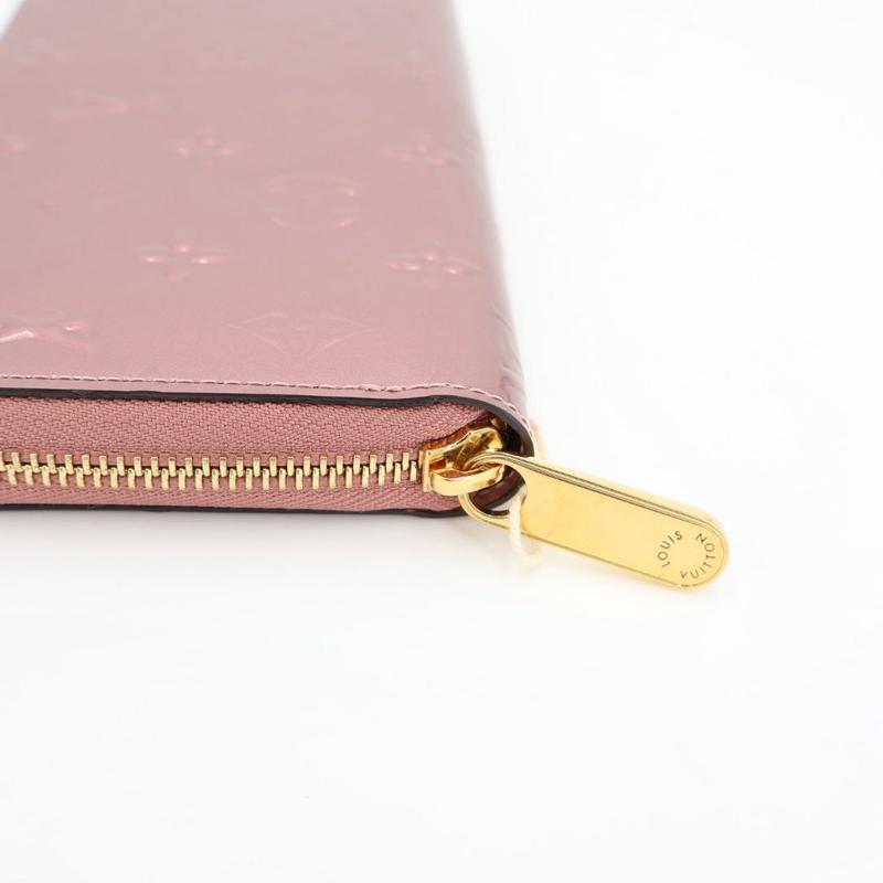 Louis Vuitton Zippy Wallet Long Wallet M91599 Vernis Rose Verre