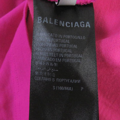 Balenciaga 22SS 612965 Cotton Logo Embroidery Crew Neck Short Sleeve T-shocking