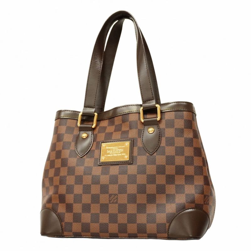 Louis Vuitton Damier Hampstead PM N51205 Ebene Womens Tote Bag