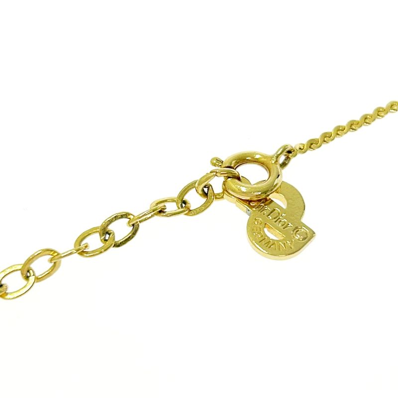 Christian Dior GP CD Logo Necklace Women's Gold 430310 Necklace
