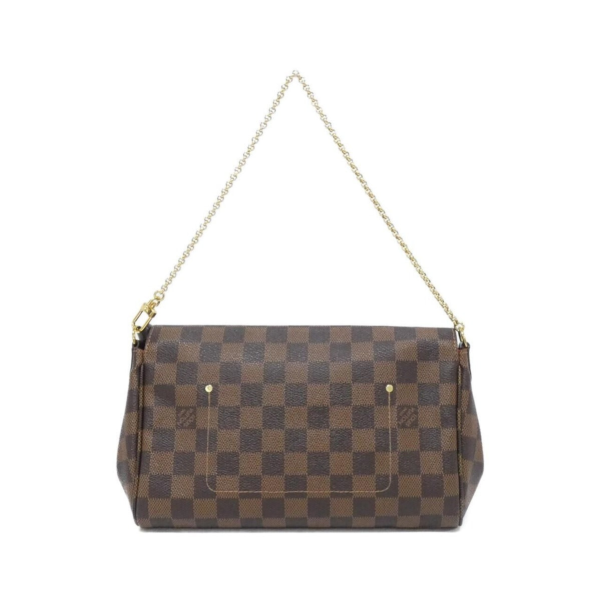 Louis Vuitton Damier Favorite MM Shoulder Bag Ebene — view 2