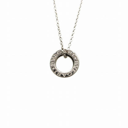Bvlgari 18K White Gold B-zero One Necklace