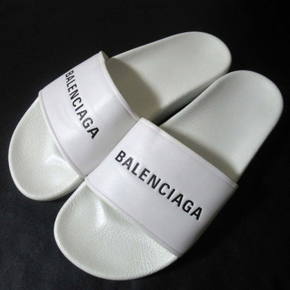 Balenciaga Pool Logo Print Slide Sandals 530501 Size 41 Approx 27cm (10.63in)