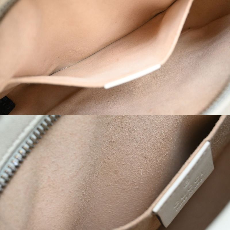 Gucci Shoulder Bag GG Marmont Belt Print Quilted 636ka827