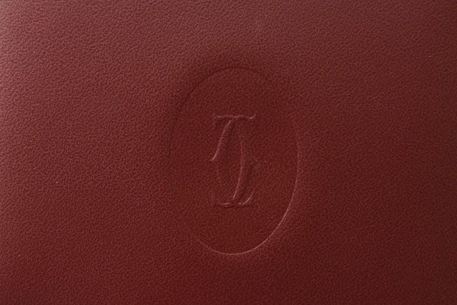 Cartier Fold Wallet Vintage Cartier Men's Wallet Must De Cartier Bordeaux