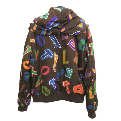Louis Vuitton X NBA 21AW Letter Nylon Blouson Rm212m Jacket Brown Size 48 LV