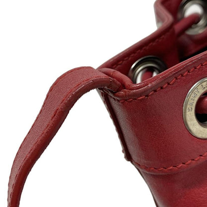 Saint Laurent Paris Shoulder Bag Rider Shoulder Bag 333479 Red Leather