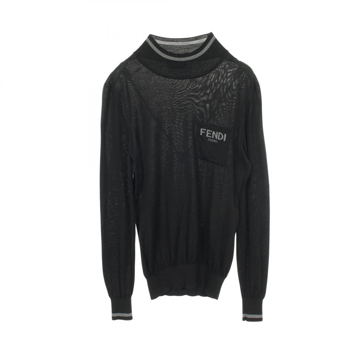 Fendi Knit Silk Black 38