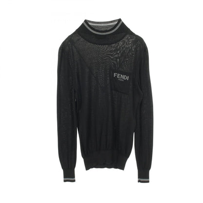 Fendi Knit Silk Black 38