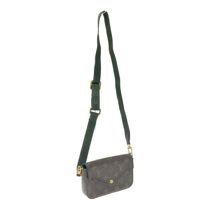 Louis Vuitton M80091 Monogram PVC Muerte Pochette Felicie Brown 462474 Shoulder