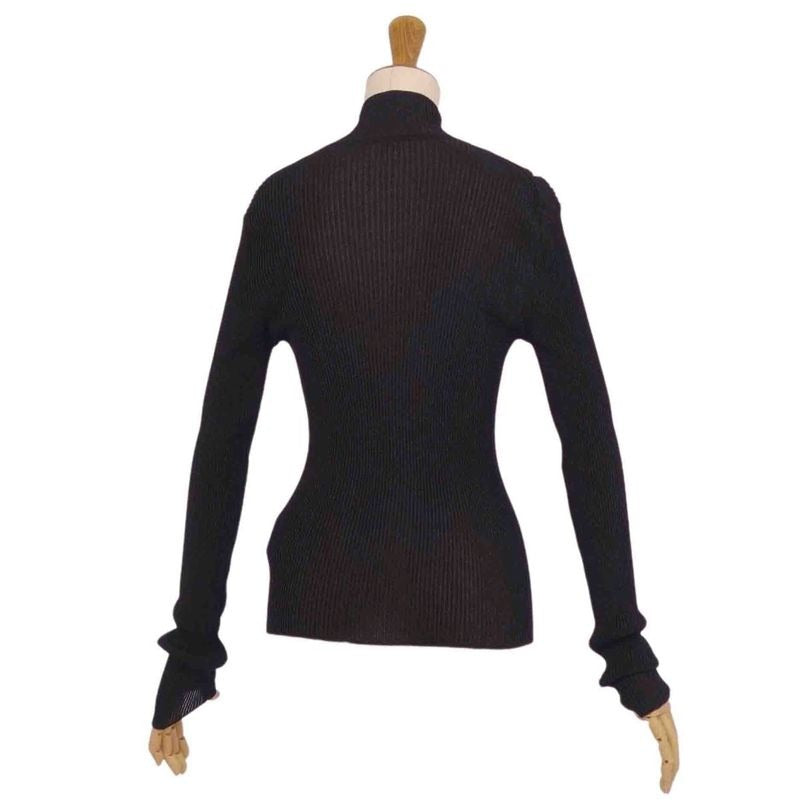Hermes Knit 23 AW High Neck Sweater Rayon — view 5