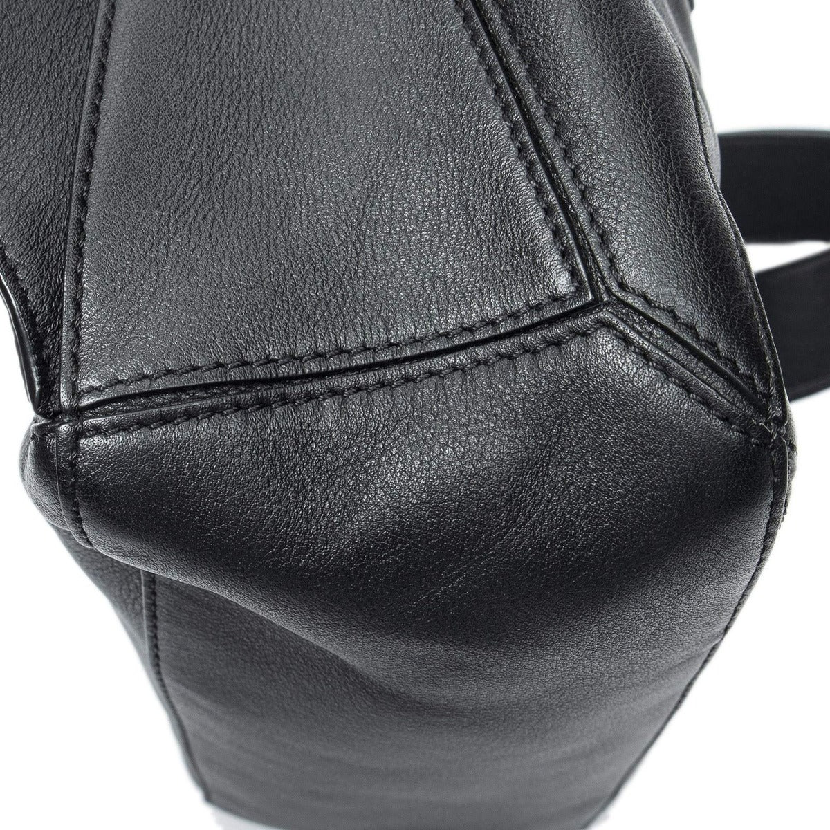 Loewe Small Puzzle Edge Bum Bag Black Calfskin Leather — view 7