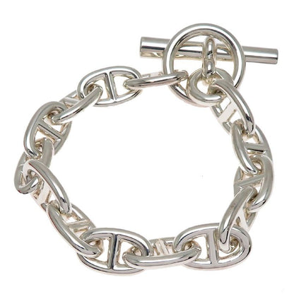 Hermes Chaine d'Ancre Sterling Silver Bracelet