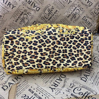 Versace Handbag Gold Baroque Leopard Mini — view 4