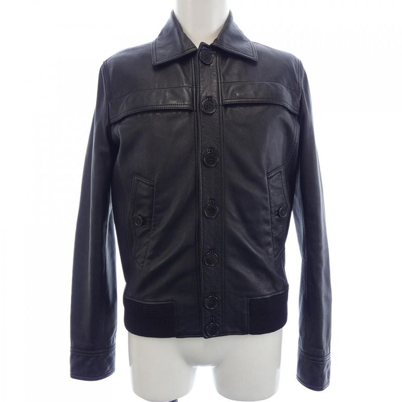 Saint Laurent Yc2 oc Leather Jacket