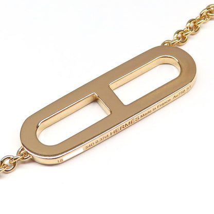 Hermes Necklace Eva-chaine D'ancre Lariat H118341b Rose Gold Diamond