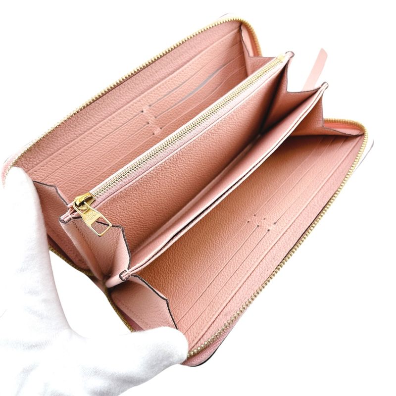 Louis Vuitton M64090 Empreinte Round Zipper Zippy Wallet Long Wallet Louis