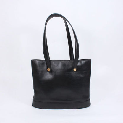 Hermes Sorbonne 35 Box Calf Black Tote Bag Gold