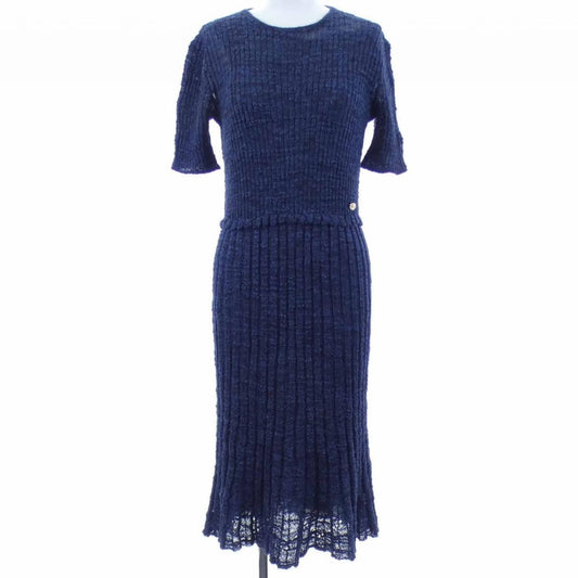 Chanel Dress Navy 38
