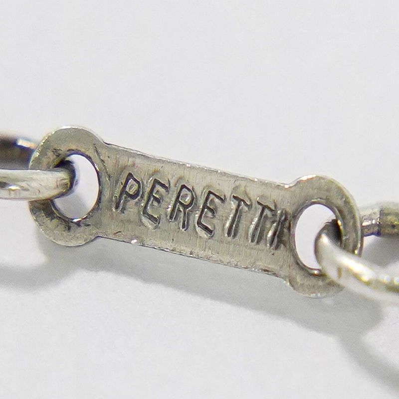 Authentic Tiffany & Co Tiffany & Co Bean 925 Necklace Pendant Silver Bean