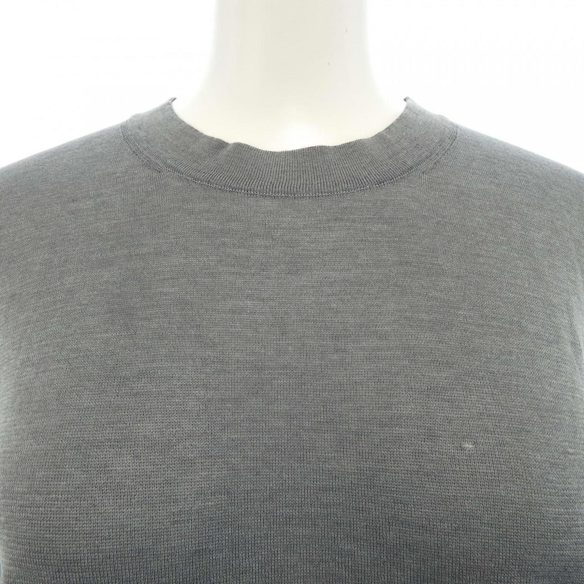Hermes Carre Shu Knit Top Gray Translucency — view 5