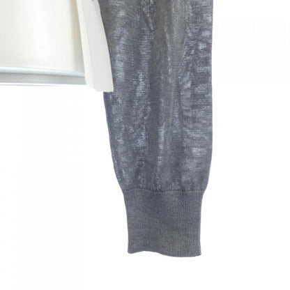 Hermes Carre Shu Knit Top Gray Translucency — view 6