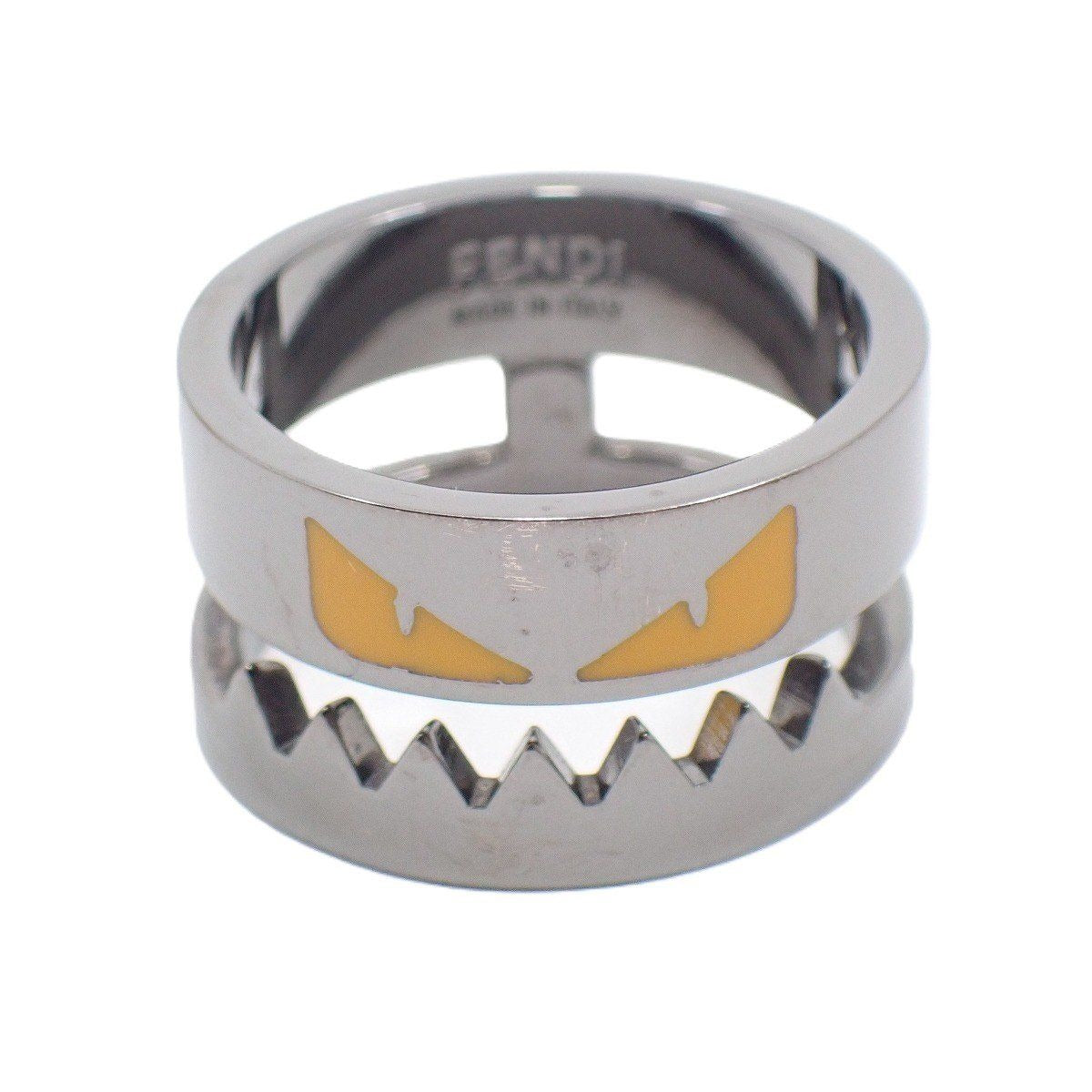 Fendi Bugs Monster Star Ring Silver