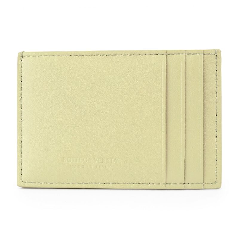 Bottega Veneta Card Case Cles Jit Card Case Travertine