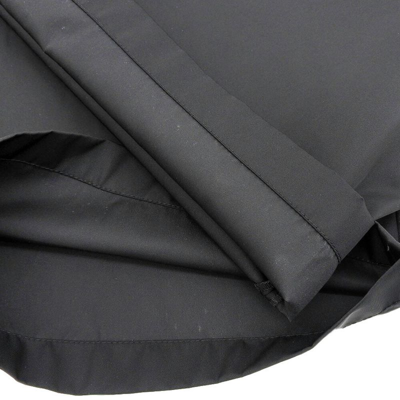 Prada 2022item 22y887s2311wq8 Re-nyron High Rise Wide Leg Pants 38 S Black