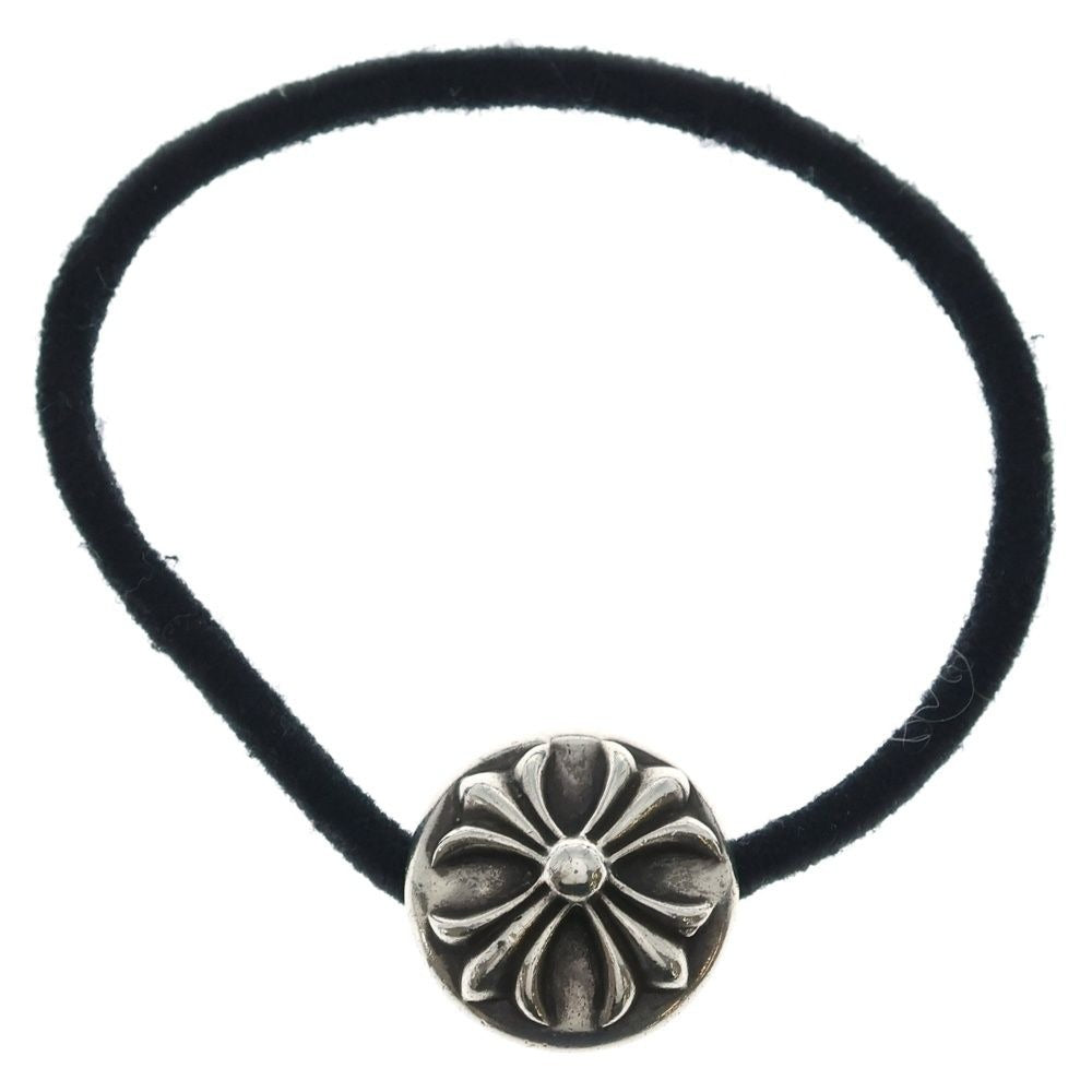 Chrome Hearts Hairband Vintage Cross Ball Headband Hair Tie Concho Vintage Silver