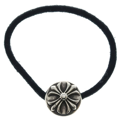 Chrome Hearts Hairband Vintage Cross Ball Headband Hair Tie Concho Vintage Silver