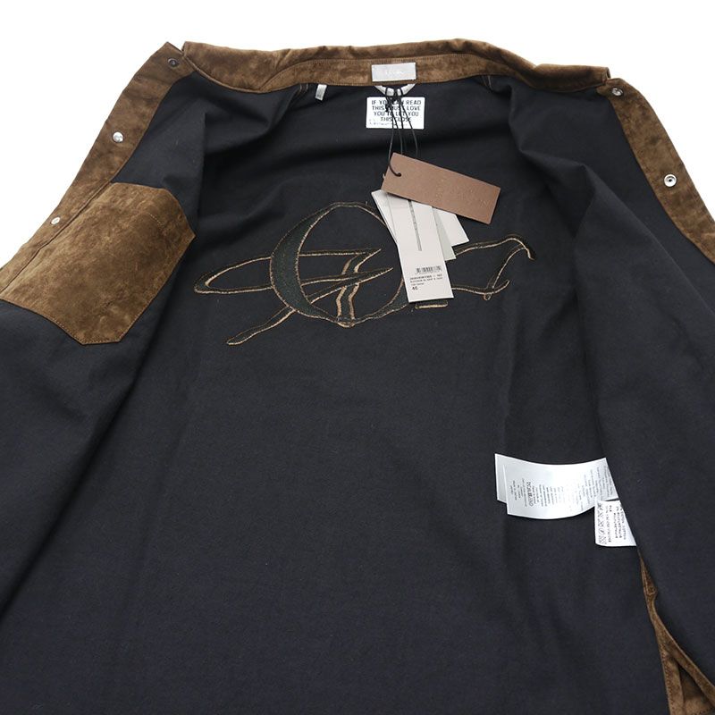 Dior Cactus Jack Oversized Shirt Jacket 46 Brown