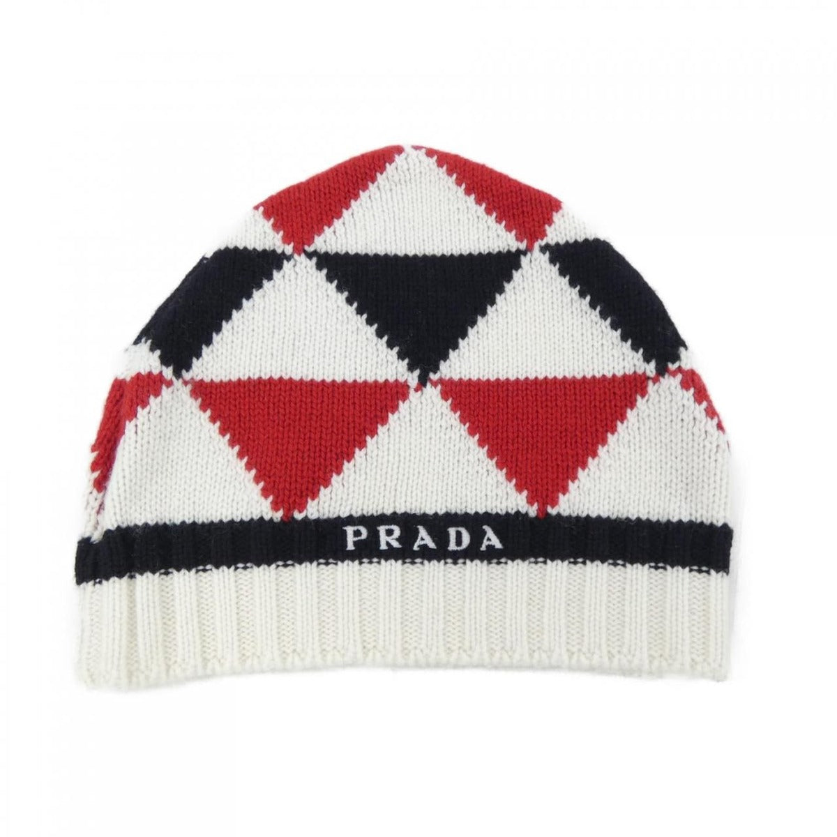 Prada Knit Cap Cashmere Black