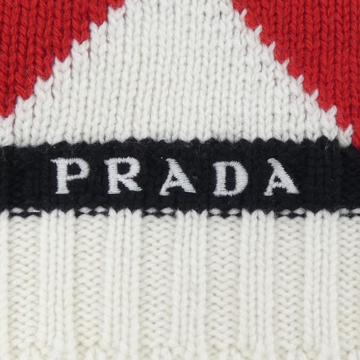Prada Knit Cap Cashmere Black — view 4