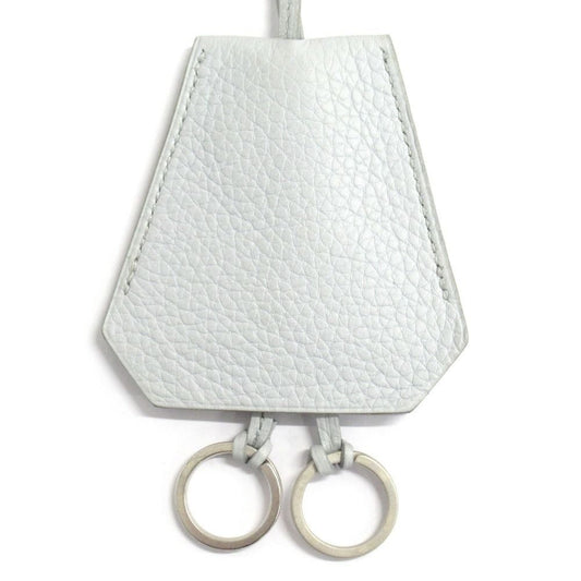 Hermes Martin Margiela Era Clochette Necklace Key Case Vintage Gray