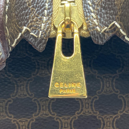 Celine Tote Bag Macadam Pattern Internal Peeling Mc96 Brown