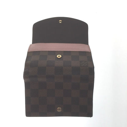 Louis Vuitton Damier Portefeuille Normandy Rose Ballerine N60043 Pink N60043