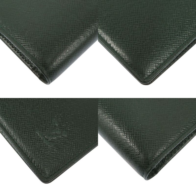 Louis Vuitton Taiga Green Long Wallet Billfold LV 0960 Louis Vuitton Men's