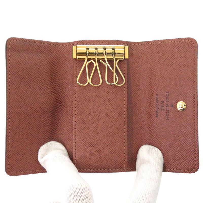 Louis Vuitton Multicles 4 Monogram M69517 4-ribbon Key Case LV 0624 Louis