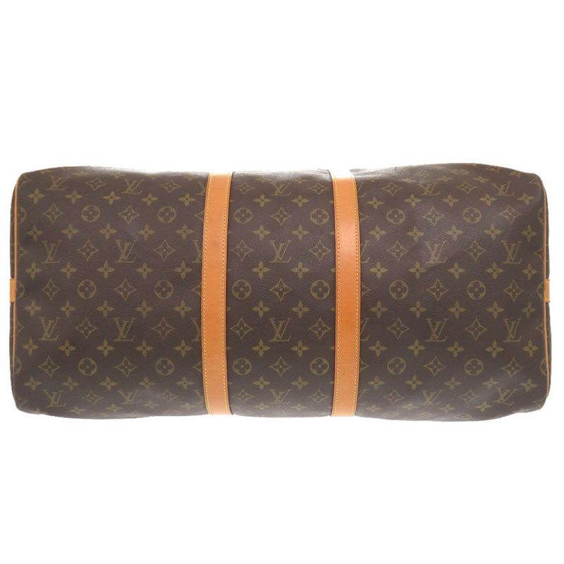 Louis Vuitton Keepall Bandoliere 55 Monogram M41414 Boston Bag LV 2029 Louis