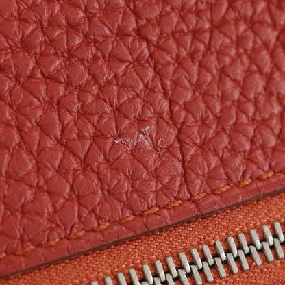 Hermes Dogon Long Togo Red □R Ladies Long Wallet