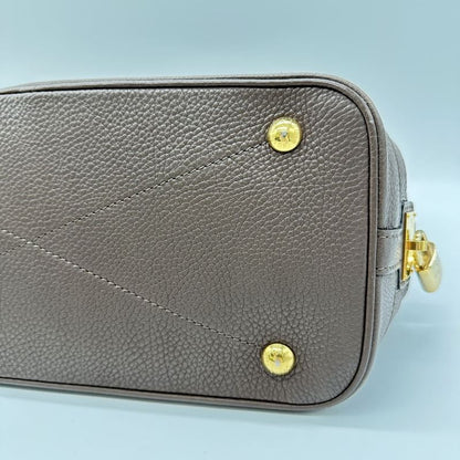 Louis Vuitton M93175 Handbag Tote Bag Mahina Stella PM Brown Monogram With Key