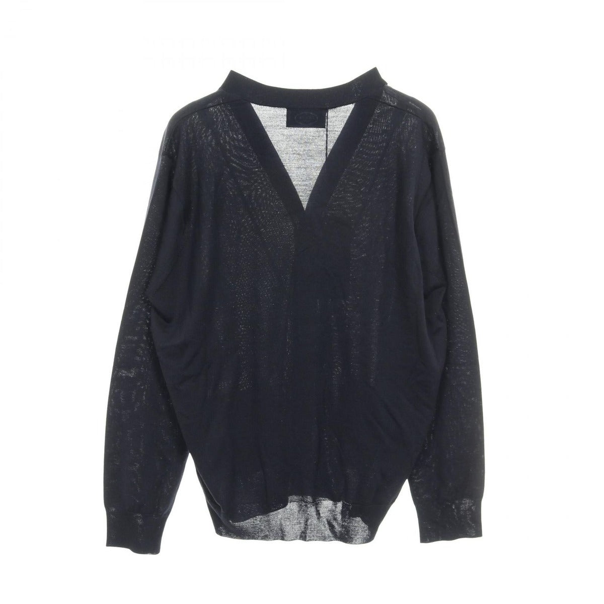 Prada Cardigan Navy Wool Knit — view 2