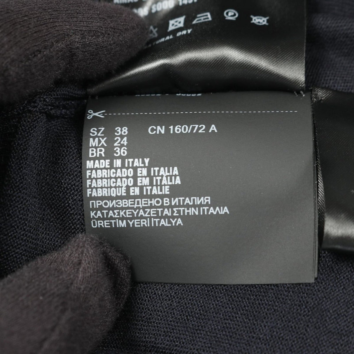 Prada Cardigan Navy Wool Knit — view 5