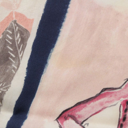 Hermes Carre 70 Paris Monami Fashion Show Silk Scarf Multicolor