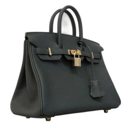 Hermes Handbag Birkin 25 Swift Veil Mangalore Champagne Gold — view 2