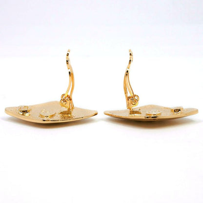 Chanel Coco Mark Gold Plated Ladies 18.5g Earrings