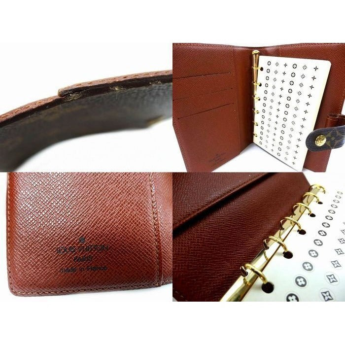 Louis Vuitton Sp1000 Agenda PM Notebook Monogram Brown — view 3