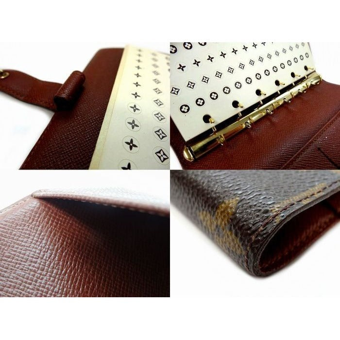 Louis Vuitton Sp1000 Agenda PM Notebook Monogram Brown — view 4